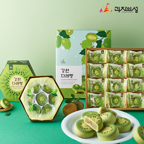 [과자의 성] 강원 다래빵 (12입) / 속초 방울토마토빵 (12입) / 제주 바나나빵 (12입)_택1