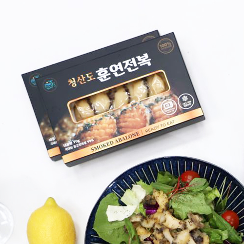 청산도 훈연전복 70g(4~5미) / 팩