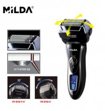 밀다 S1 4중날 전기 면도기 MDSV-S1