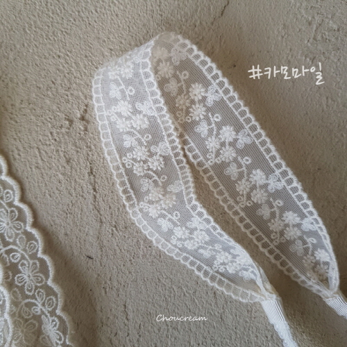 레이스헤어밴드