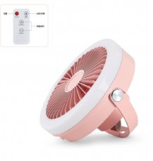 얼랏 라운드 LED 무선 멀티팬 OE-N2P (파스텔핑크 색상