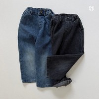 잔결데님팬츠
