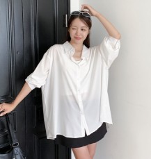 베델부 찰랑 박시핏 컬러 셔츠